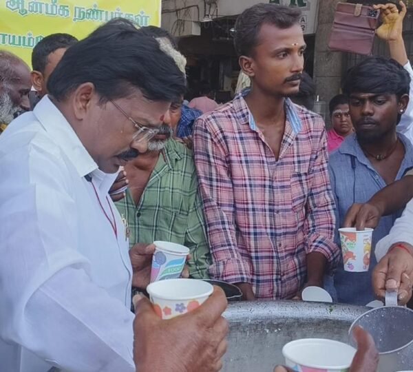 Giving food with Love and Care Gives To Hungry Peoples.